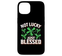 Not Lucky Just Blessed St Patrick Day Mom Kids Boys Girls Coque pour iPhone 13