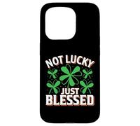 Not Lucky Just Blessed St Patrick Day Mom Kids Boys Girls Coque pour iPhone 15 Pro