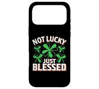 Not Lucky Just Blessed St Patrick Day Mom Kids Boys Girls Coque pour iPhone 17 Pro Max