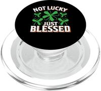 Not Lucky Just Blessed St Patrick Day Mom Kids Boys Girls PopSockets PopGrip pour MagSafe