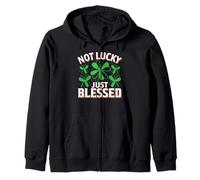 Not Lucky Just Blessed St Patrick Day Mom Kids Boys Girls Sweat à Capuche
