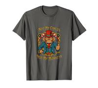Not My Circus Not My Monkeys - Singe drôle de cirque vintage T-Shirt