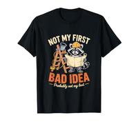Not My First Bad Idea Raton Chantier Casque T-Shirt