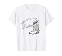 Not My First Rodeo Bottes de Cowboy rétro Western Daisy T-Shirt