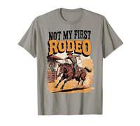 Not My First Rodeo Horse Country Western Vintage Homme Femme T-Shirt