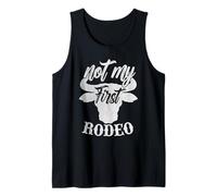 Not My First Rodeo Shirt Women Let ‘er Rip Cowboy T-Shirt Débardeur