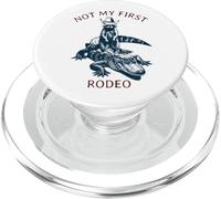 Not My First Rodéo, Western Style Country Raccoon Alligator PopSockets PopGrip pour MagSafe