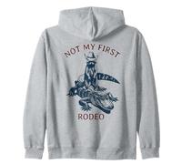 Not My First Rodéo, Western Style Country Raccoon Alligator Sweat à Capuche