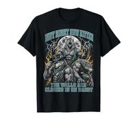 Not Now Kitten Walls Closing on Daddy Funny Alpha Wolf Meme T-Shirt