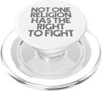 Not One Religion Has The Right to Fight PopSockets PopGrip pour MagSafe