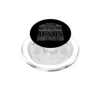 Not Perfect But Jesus Died for Me PopSockets PopGrip pour MagSafe