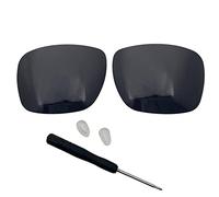 Not Polarized Replacement Lens fit Oakley Holbrook Metal OO4123 Sunglass-Anti-Scratch|Impact-Resistant|Perfectly Fit(1.5MM-Black-Not Polarized)