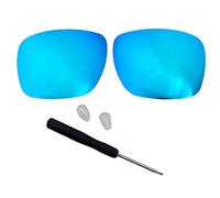 Not Polarized Replacement Lens fit Oakley Holbrook Metal OO4123 Sunglass-Anti-Scratch|Impact-Resistant|Perfectly Fit(1.5MM-Blue-Not Polarized)