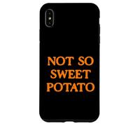 Not So Sweet Patate Thanksgiving Tenues Assorties pour Couples Coque pour iPhone XS Max