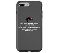 Not Sure If I Can Jingle All The Way - Cat Funny Christmas Coque pour iPhone 7 Plus/8 Plus