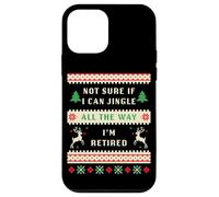 Not Sure If I Can Jingle All The Way, Christmas Ugly Retired Coque pour iPhone 12 Mini
