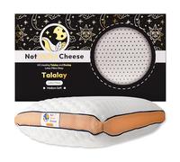 Not Swiss Cheese Oreiller Latex Premium Talalay Confortable | Oreiller Cervical Orthopédique en Latex Naturel pour Soulagement des Douleurs Cervicales | Fermeté Moyenne-Souple | 27.5 x 15.7 x 5.9 in