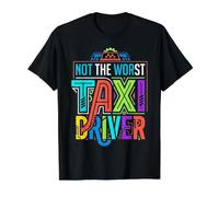 Not The Worst Taxi Driver Route de travaux de Taxi ||- T-Shirt Graphique avec Valeur
