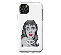 Not Today Cupid Anti Valentin's Day Vintage Pop Art Girl Coque pour iPhone 11 Pro Max