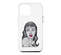 Not Today Cupid Anti Valentin's Day Vintage Pop Art Girl Coque pour iPhone 12 Pro Max