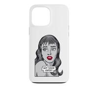 Not Today Cupid Anti Valentin's Day Vintage Pop Art Girl Coque pour iPhone 13 Pro Max