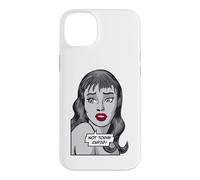 Not Today Cupid Anti Valentin's Day Vintage Pop Art Girl Coque pour iPhone 14 Plus