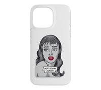 Not Today Cupid Anti Valentin's Day Vintage Pop Art Girl Coque pour iPhone 14 Pro Max