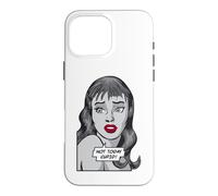 Not Today Cupid Anti Valentin's Day Vintage Pop Art Girl Coque pour iPhone 16 Pro Max