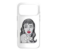 Not Today Cupid Anti Valentin's Day Vintage Pop Art Girl Coque pour iPhone 17 Pro Max