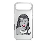 Not Today Cupid Anti Valentin's Day Vintage Pop Art Girl Coque pour iPhone Air