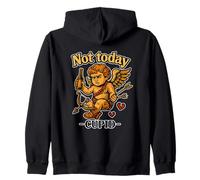 Not Today Cupid Dicton Humoristique Anti-Saint-Valentin Love Sweat à Capuche