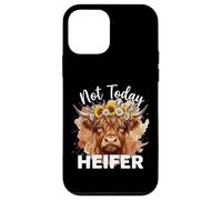 Not Today Heifer Hay Girl Cattle Cow Lover Coque pour iPhone 12 Mini