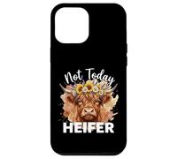 Not Today Heifer Hay Girl Cattle Cow Lover Coque pour iPhone 12 Pro Max