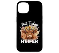 Not Today Heifer Hay Girl Cattle Cow Lover Coque pour iPhone 13