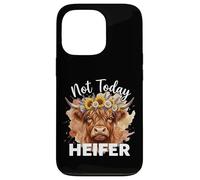 Not Today Heifer Hay Girl Cattle Cow Lover Coque pour iPhone 13 Pro