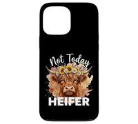 Not Today Heifer Hay Girl Cattle Cow Lover Coque pour iPhone 13 Pro Max