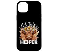 Not Today Heifer Hay Girl Cattle Cow Lover Coque pour iPhone 14 Plus