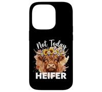 Not Today Heifer Hay Girl Cattle Cow Lover Coque pour iPhone 14 Pro