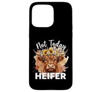 Not Today Heifer Hay Girl Cattle Cow Lover Coque pour iPhone 15 Pro Max