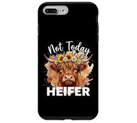 Not Today Heifer Hay Girl Cattle Cow Lover Coque pour iPhone 7 Plus/8 Plus