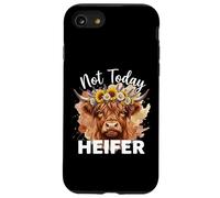 Not Today Heifer Hay Girl Cattle Cow Lover Coque pour iPhone SE (2020) / 7/8
