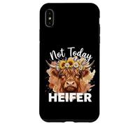 Not Today Heifer Hay Girl Cattle Cow Lover Coque pour iPhone XS Max