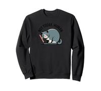 Not Today Human Cat - Humour Work from Home Sweatshirt