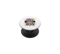 Not Today Maybe Never Procrastination Humour PopSockets PopGrip Adhésif