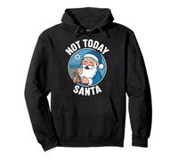 Not Today Santa Humour juif pour Hanoucca Sweat à Capuche