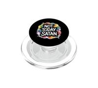 Not Today Satan PopSockets PopGrip pour MagSafe