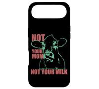 Not Your MOM Not Your Milk Anti Dairy Vegan Animal Love Coque pour iPhone Air