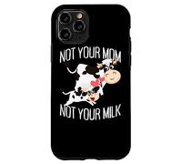 Not Your Mom Not Your Milk Mum Vegan Végétarien Végétalien Coque pour iPhone 11 Pro
