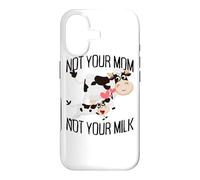 Not Your Mom Not Your Milk Mum Vegan Végétarien Végétalien Coque pour iPhone 17