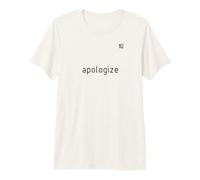 not2late2 - Excuses T-Shirt Haut de Gamme